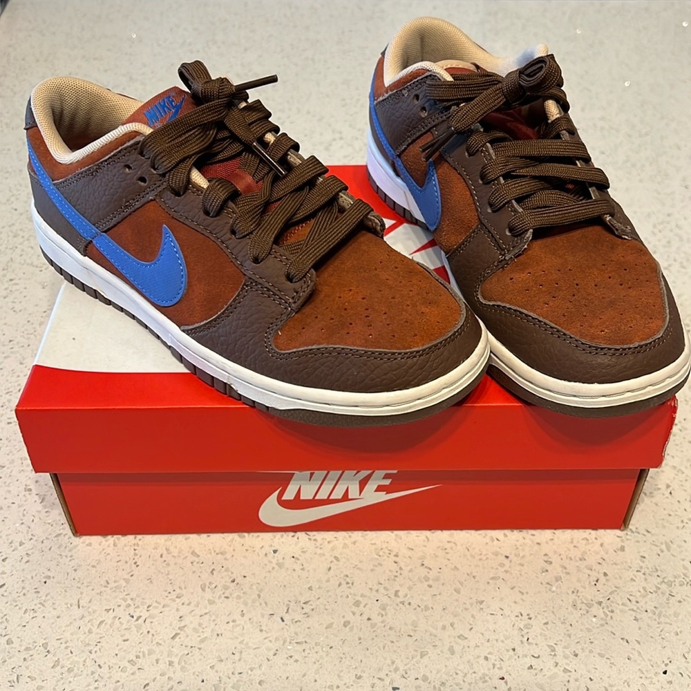 Nike Dunk Low Retro PRM Cacao Wow/Comet Blue Men’s 6